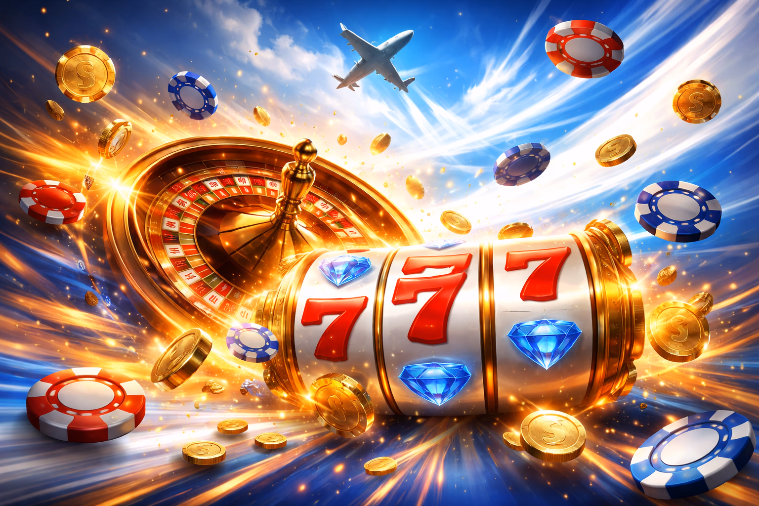 Una joven entusiasmada celebrando un jackpot épico mientras juega en una tragamonedas de alto nivel en la plataforma 9MGO.